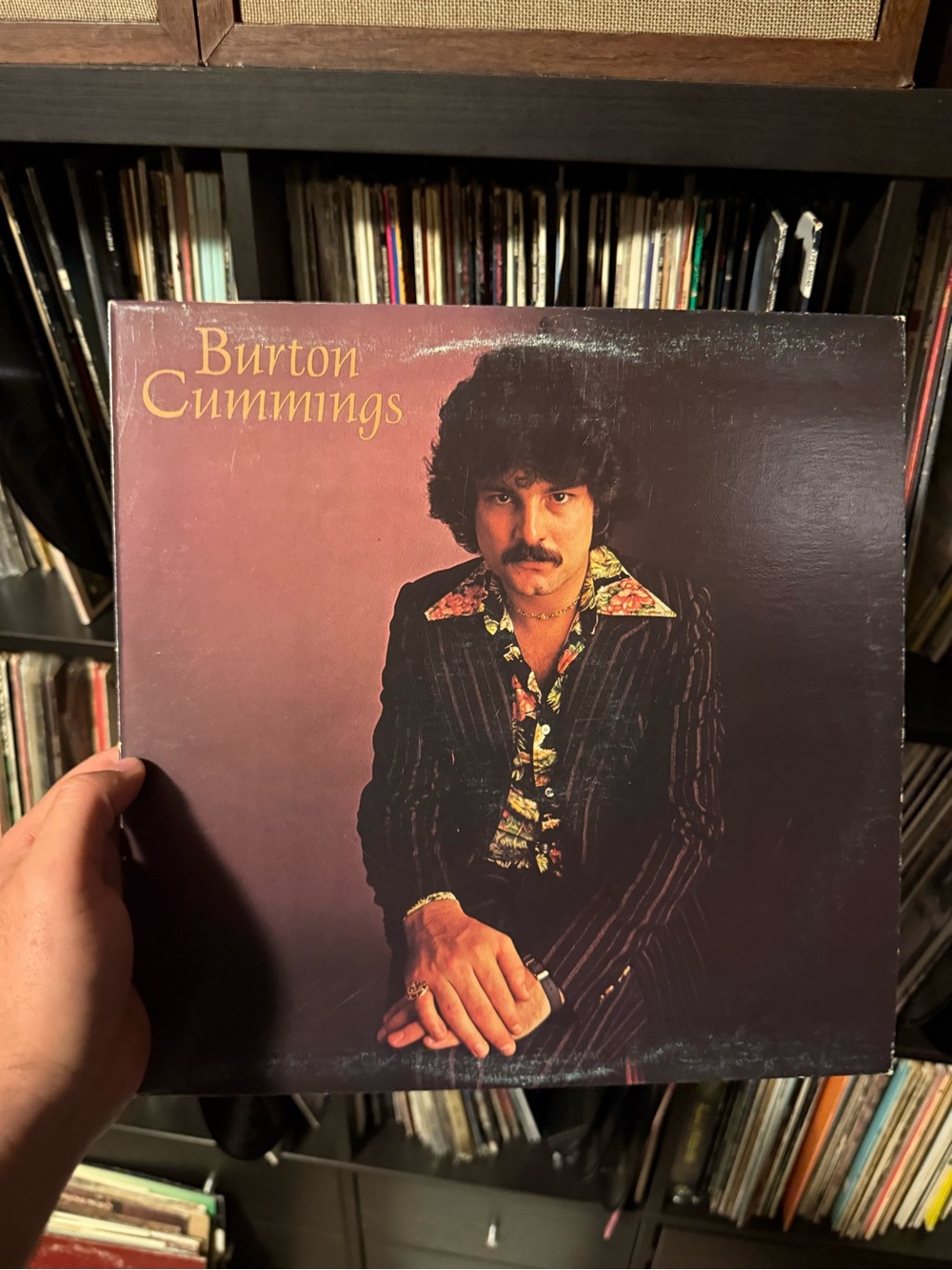 ⏺️ 3/$25 Burton Cummings Self Titled Vinyl Record